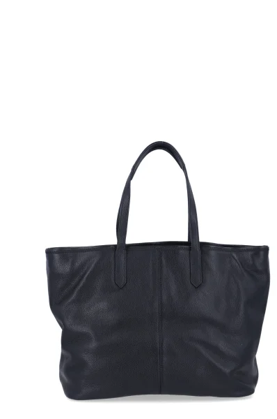 Leather shopper bag MICK BANDANA Zadig&Voltaire black