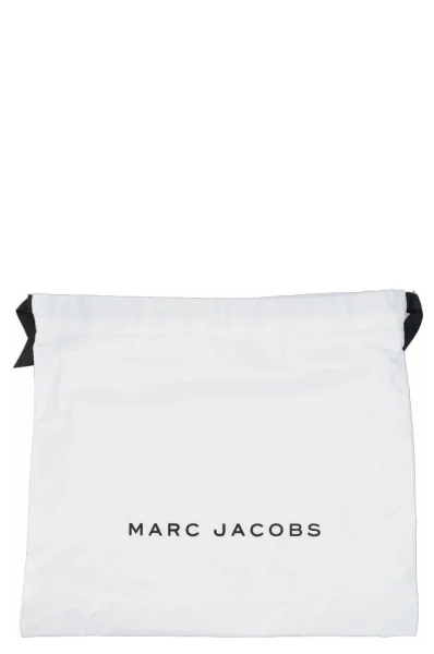 Leather messenger bag SNAPSHOT Marc Jacobs silver