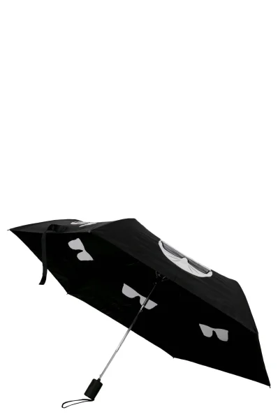Parasol K/Ikonik Karl Lagerfeld czarny