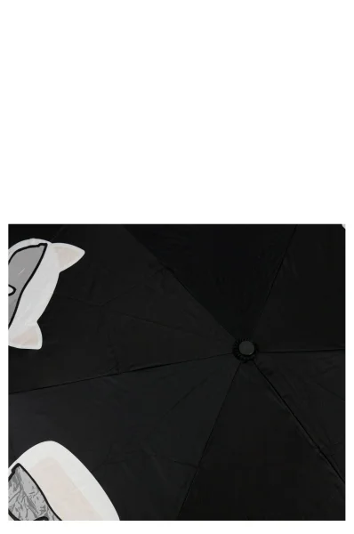Parasol K/Ikonik Karl Lagerfeld czarny