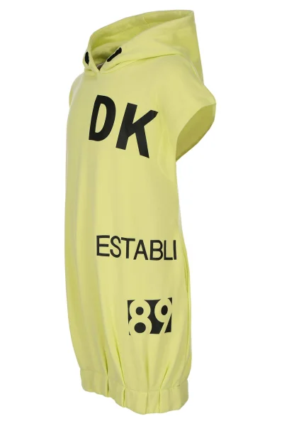 сукня DKNY Kids лимоновий