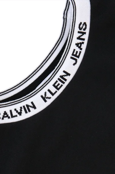 худі intarsia logo | regular fit CALVIN KLEIN JEANS чорний