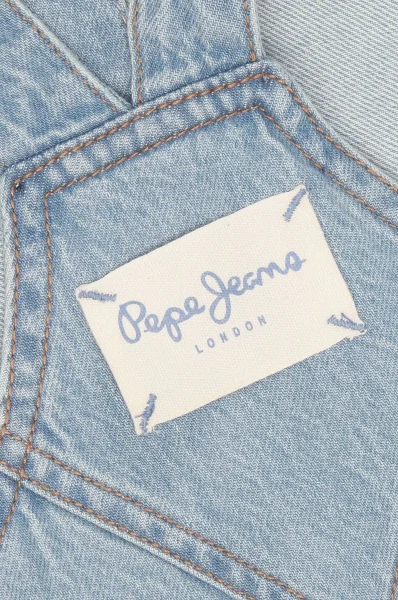 Dress CHICAGO PINAFORE | denim Pepe Jeans London baby blue