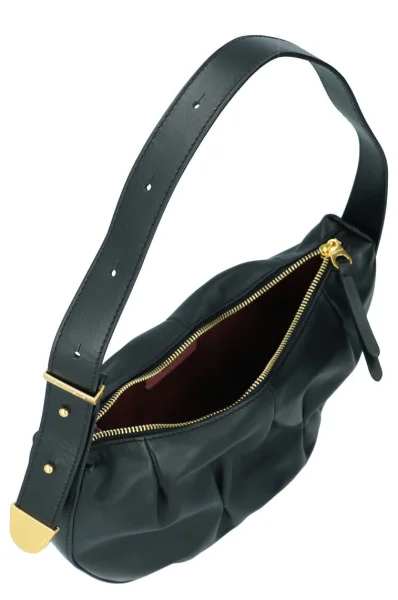 Leather hobo ICO Marquise Goodie Coccinelle black