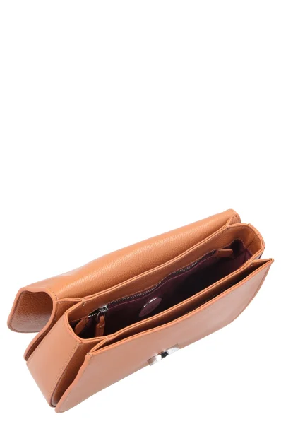 Leather messenger bag CRAQUANTE Coccinelle brown