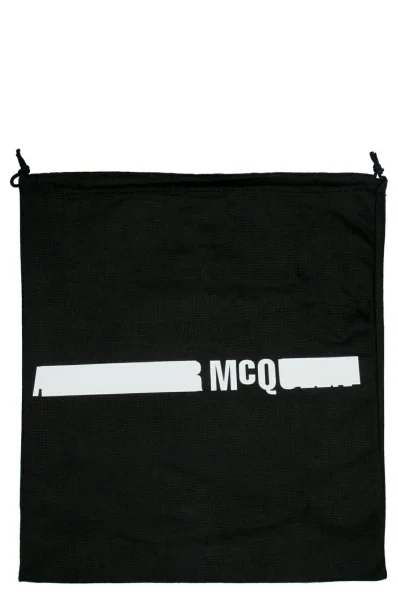 Leather messenger bag LANYARD McQ Alexander McQueen black