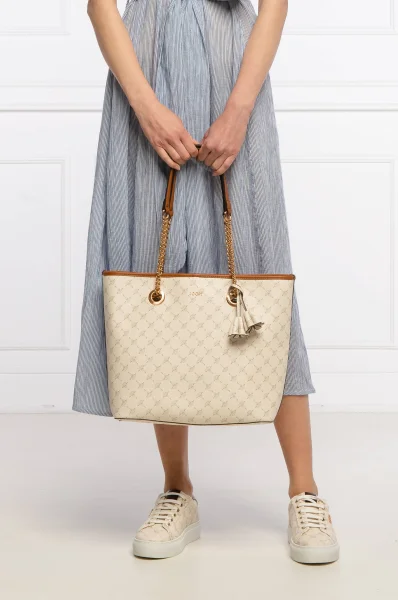 Shopper bag + sachet cortina lara Joop! beige