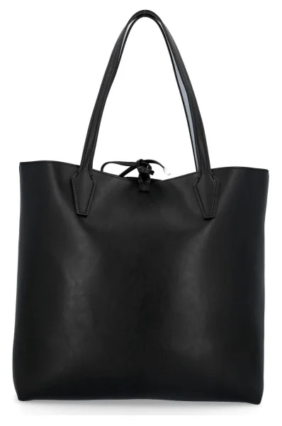 Reversible shopper bag 2in1 BOBBI LARGE INSIDE OUT Guess black