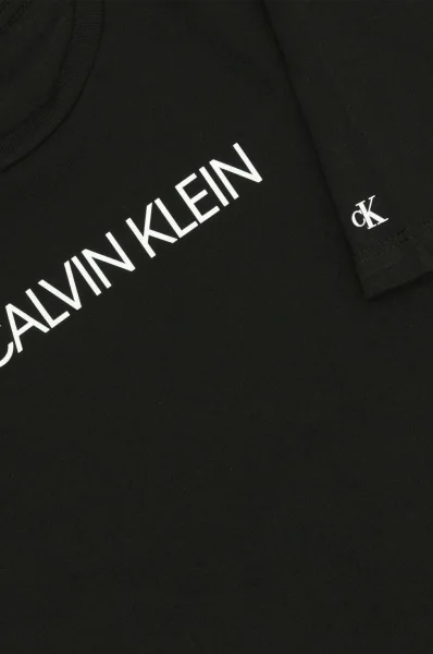 T-shirt INSTITUTIONAL | Regular Fit CALVIN KLEIN JEANS black