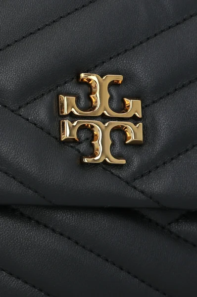 Leather shoulder bag KIRA TORY BURCH black