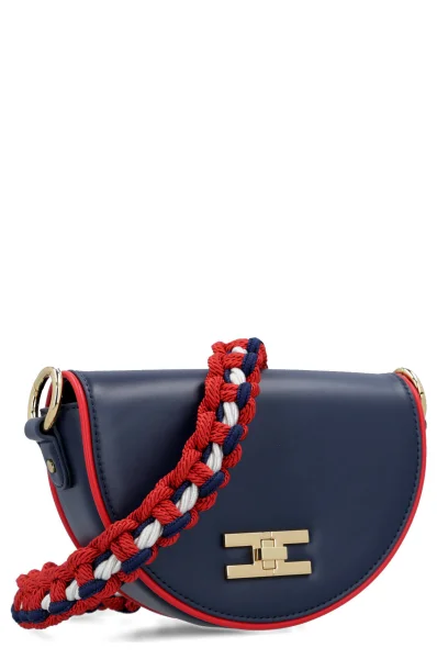 Messenger bag Elisabetta Franchi navy blue