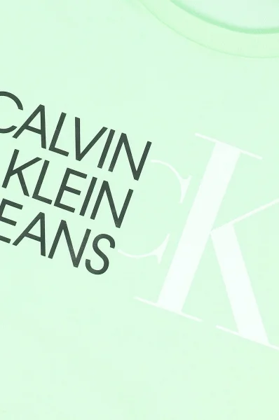 T-shirt | Slim Fit CALVIN KLEIN JEANS mint green