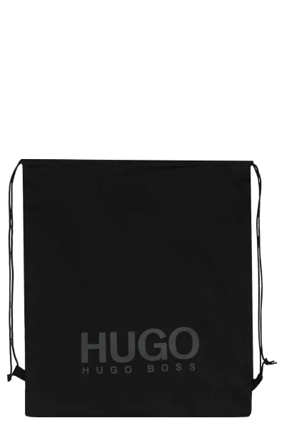 Leather bucket bag Sienna Drawstring HUGO black