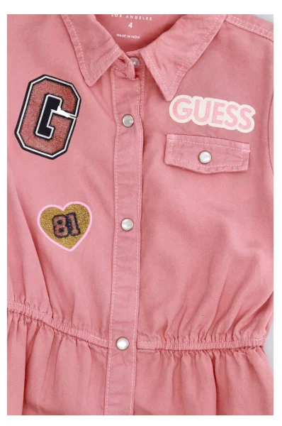 Dress ADJUSTABLE | Regular Fit Guess powder pink