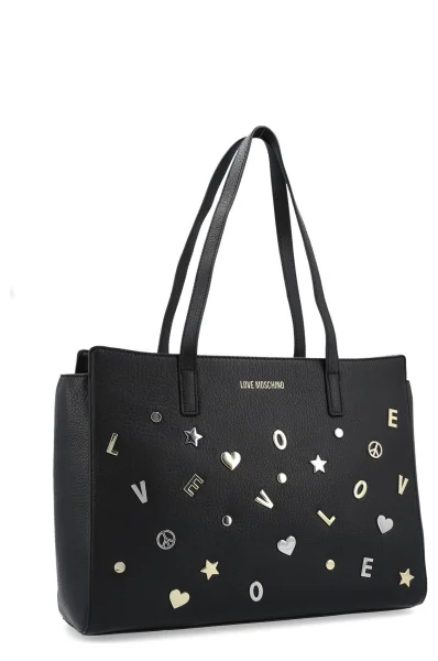 Shopper bag Love Moschino black