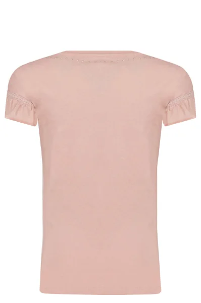 футболка sharon | regular fit Pepe Jeans London пудрово-рожевий