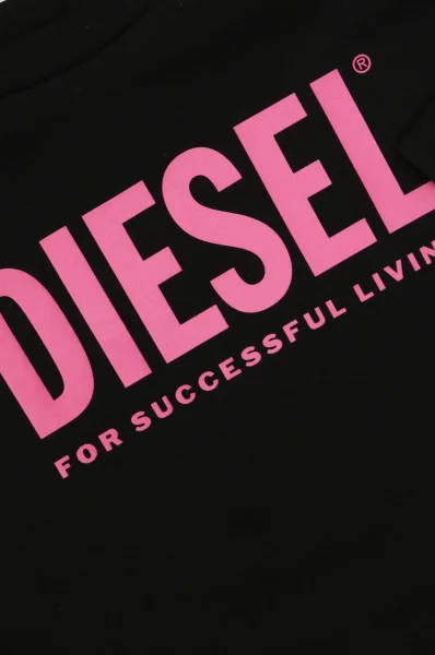 футболка dextra | regular fit Diesel чорний