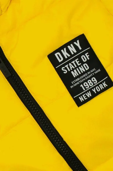 двостороння куртка | regular fit DKNY Kids жовтий
