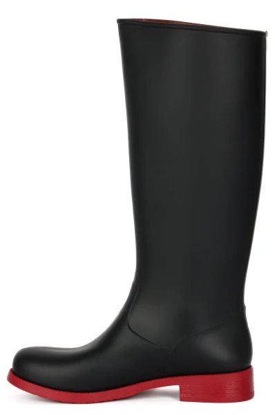 Rain boots Love Moschino black