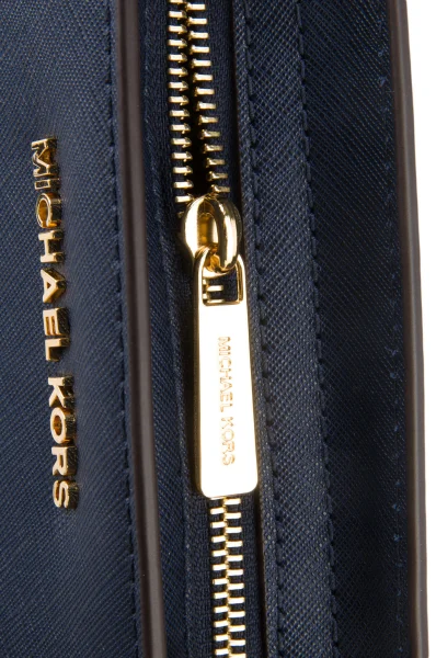Michael Kors Navy Blue Leather Mini Selma Crossbody Bag Michael