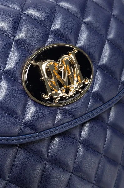 Superquilted Backpack Love Moschino navy blue
