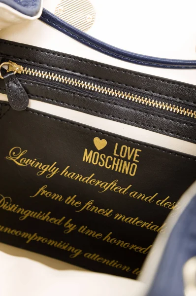 Superquilted Backpack Love Moschino navy blue