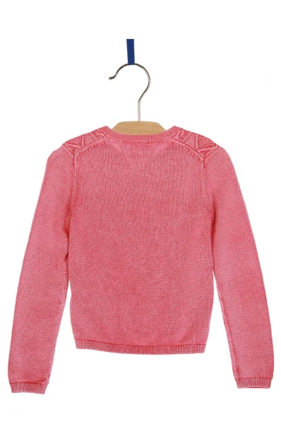 Sweater Cable Tommy Hilfiger pink