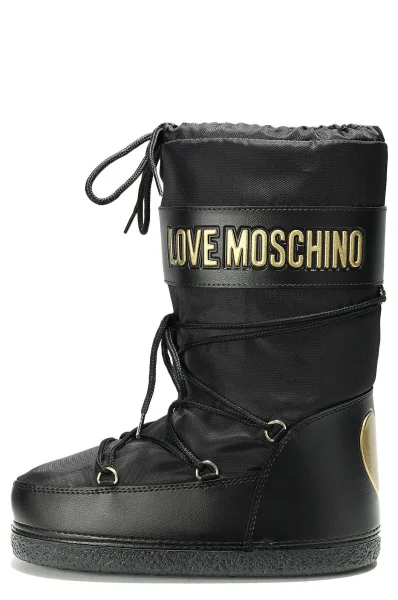 Moonboots Love Moschino black
