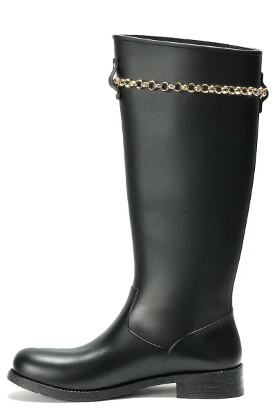 Rain boots Love Moschino black