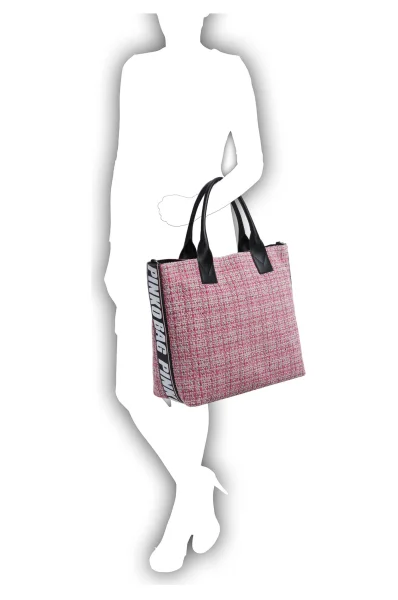 Shopper bag Alborella Pinko pink