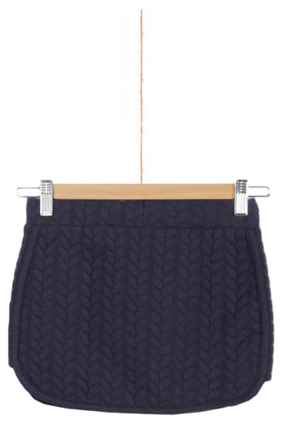 Cable Quilted Skirt Tommy Hilfiger navy blue