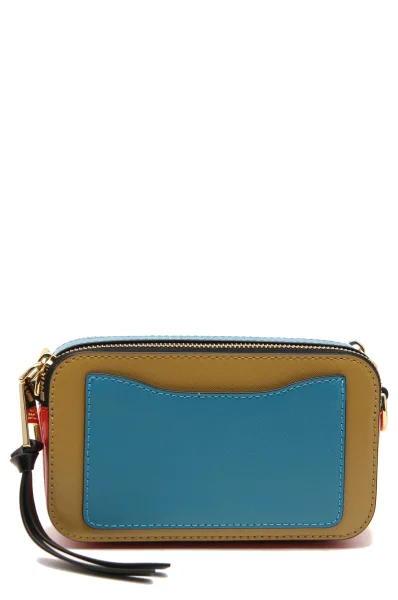 Leather messenger bag THE SNAPSHOT Marc Jacobs mustard