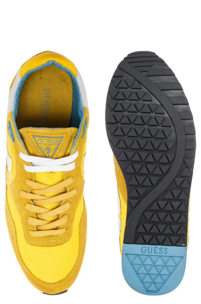 Sneakersy T3 Guess żółty