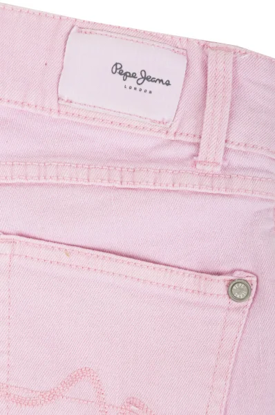 шорти tail | slim fit | | denim Pepe Jeans London рожевий