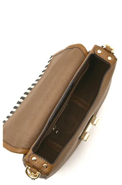 Leather messenger bag CLUB 2 S Furla brown