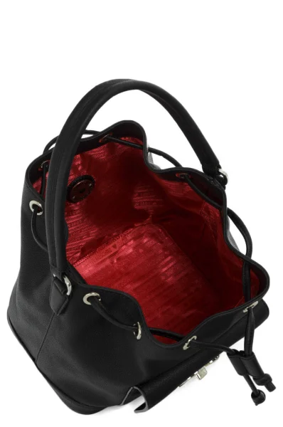 Love Charms Bucket Bag Love Moschino black