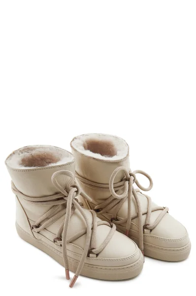 Leather snowboots NAPPA | with addition of wool INUIKII cream