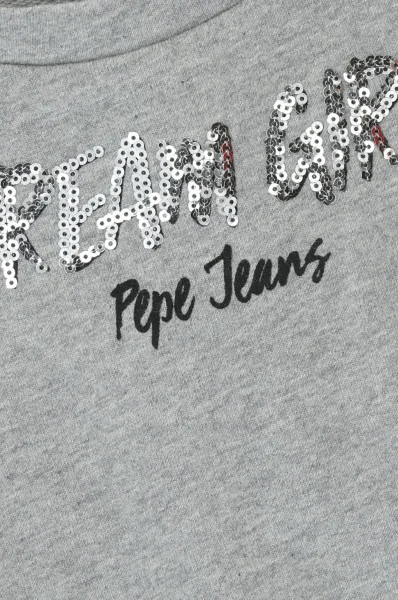 Sukienka dina Pepe Jeans London szary