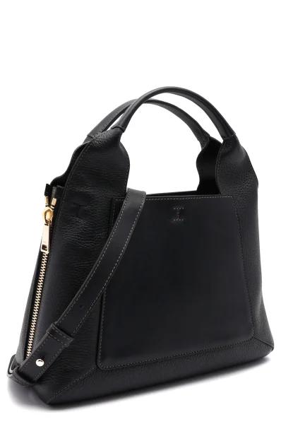 Leather shoulder bag Gilda Furla black