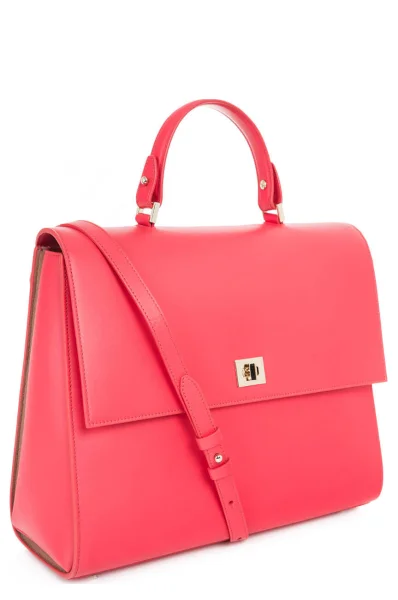 Leather satchel bag Bespoke BOSS BLACK pink