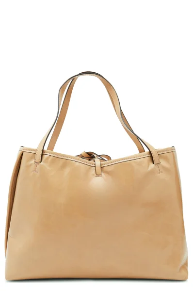 Leather reversible shopper bag GIANNI CHIARINI brown