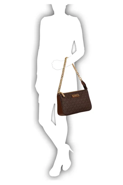 Clutch bag Chain Michael Kors brown