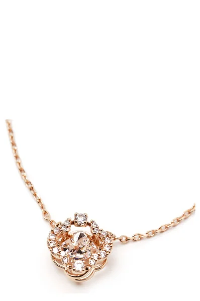 Necklace NECKLACE WHITE/ROS Swarovski 	pink gold	