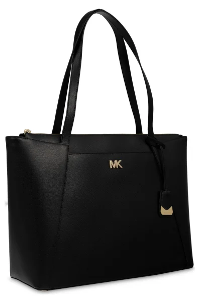 Leather shopper bag Maddie Michael Kors black