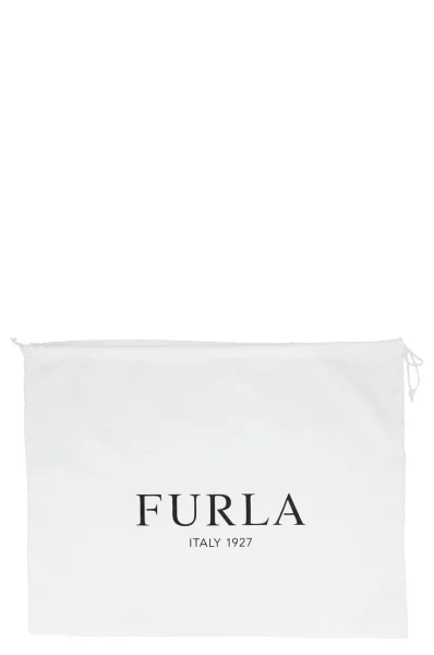 Skórzana torebka na ramię SOFIA Furla czarny