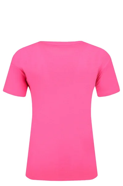 T-shirt | Regular Fit HUGO KIDS różowy