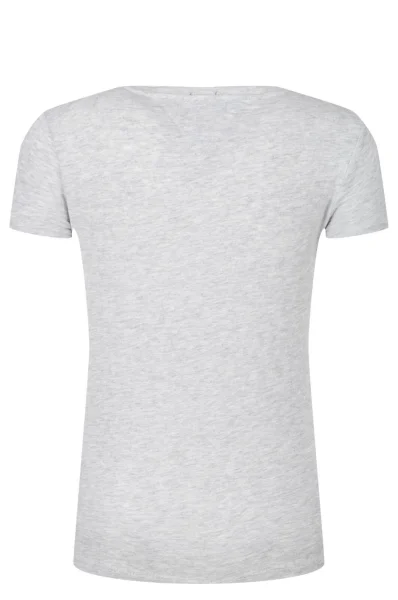 T-shirt AME ANIMATED LOGO | Regular Fit Tommy Hilfiger ash gray