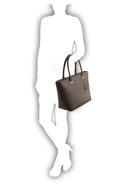 Shopper bag Trussardi brown