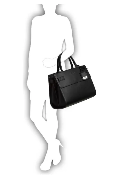 Cate Dome Satchel Guess black