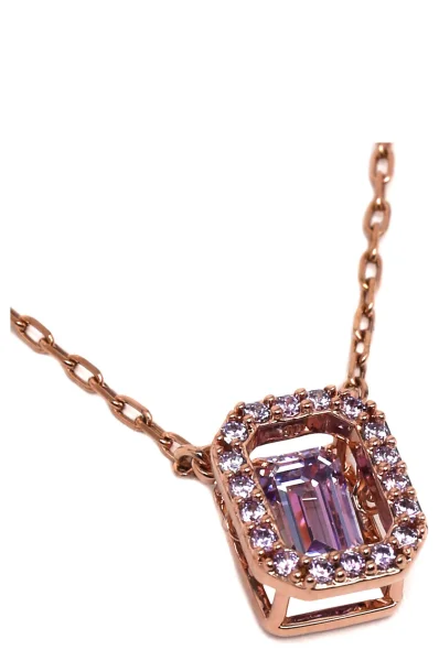 Necklace Swarovski 	pink gold	